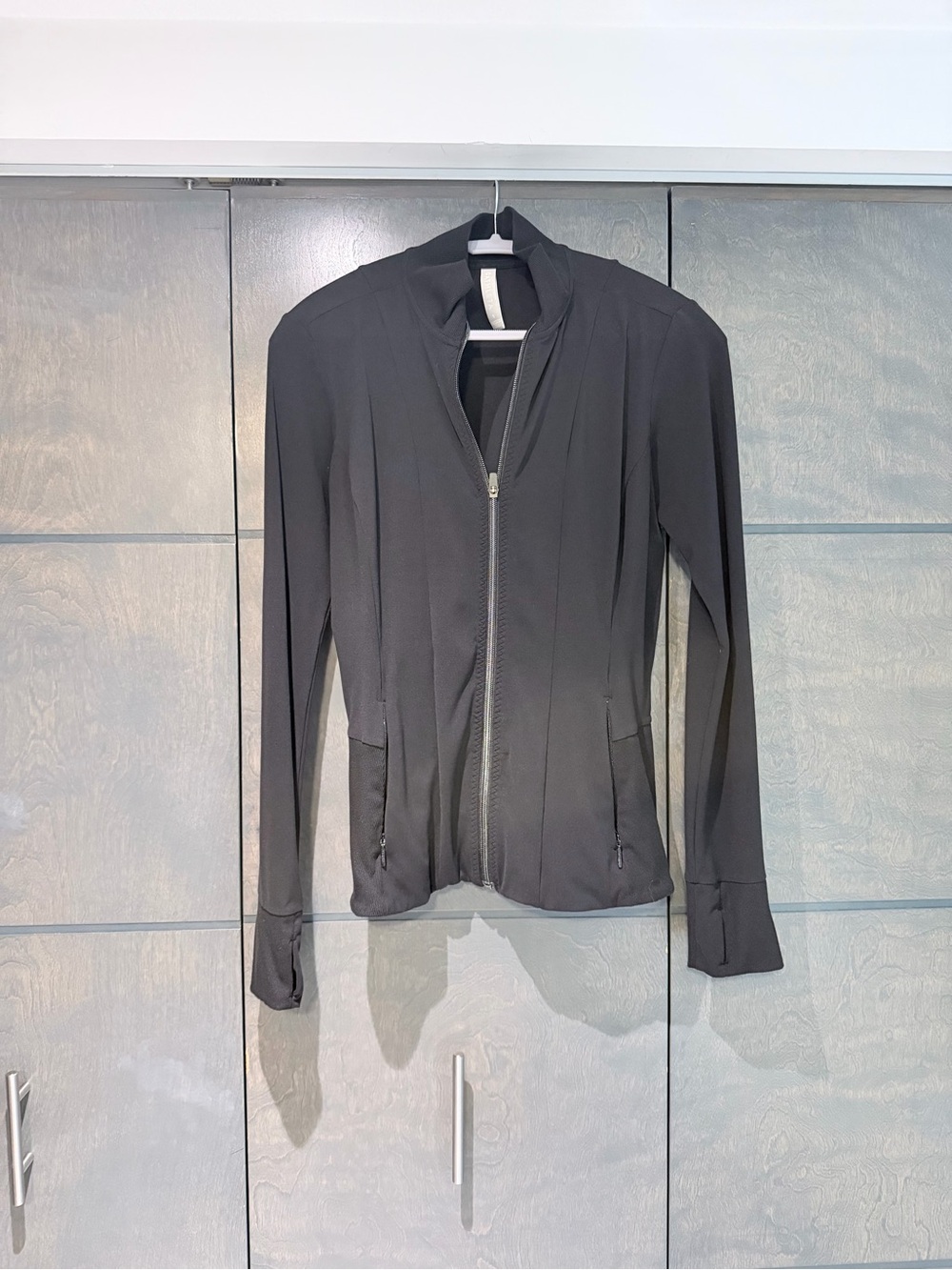 Athletic Black Women’s Zip-Front Jacket